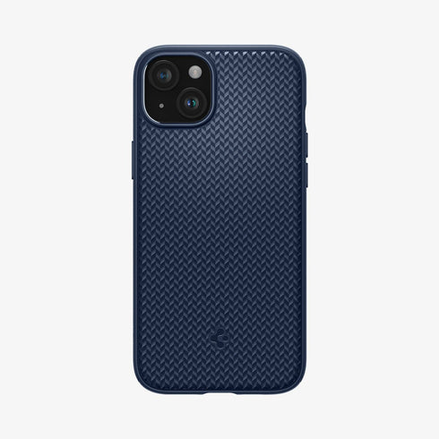 ACS06597 - iPhone 15 Pro Max Case Mag Armor (MagFit) in matte black showing the back